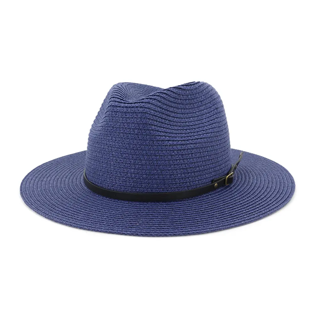 2020 NEW ARRIVE Panama Hat Summer Sun Hats for Women Man Beach Straw Hat for Men UV Protection Cap chapeau femme