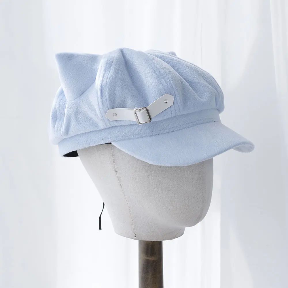 2025 new Y2K hats for girl new Hot Girl New Kitty Ears Cowboy Baseball Hat cute Hip Hop Cap Caps for women Baseball Cap