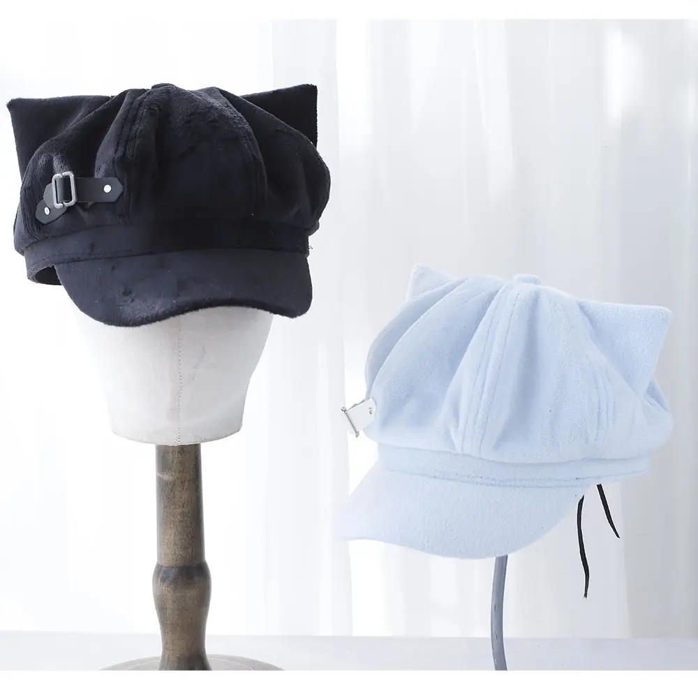 2025 new Y2K hats for girl new Hot Girl New Kitty Ears Cowboy Baseball Hat cute Hip Hop Cap Caps for women Baseball Cap