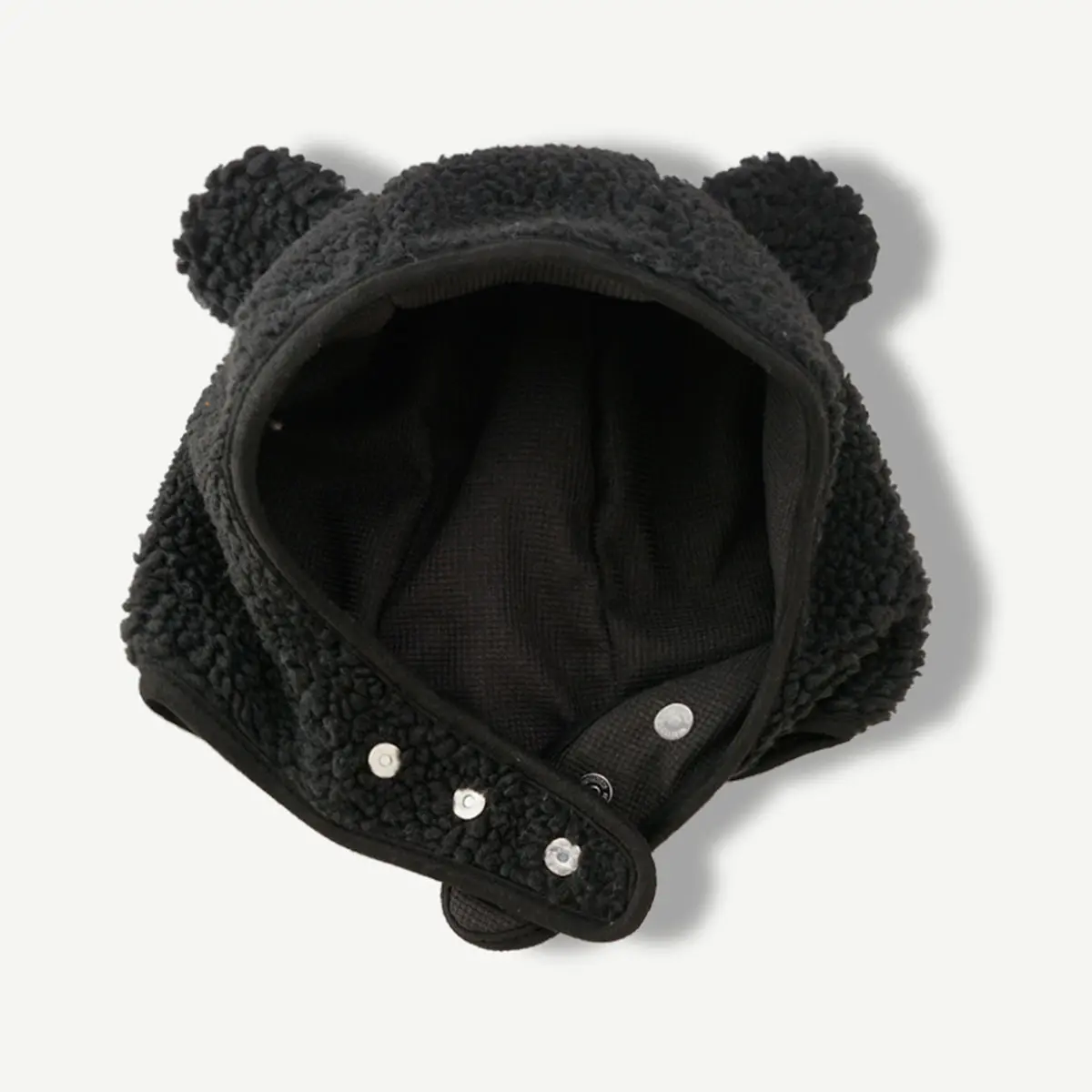Brown Bear Ear Hat Scarf Beanies Men Women Winter Safety Helmet Rockwool Magnetic Buckle Ear Protector Outdoor Ski Bomber Hats