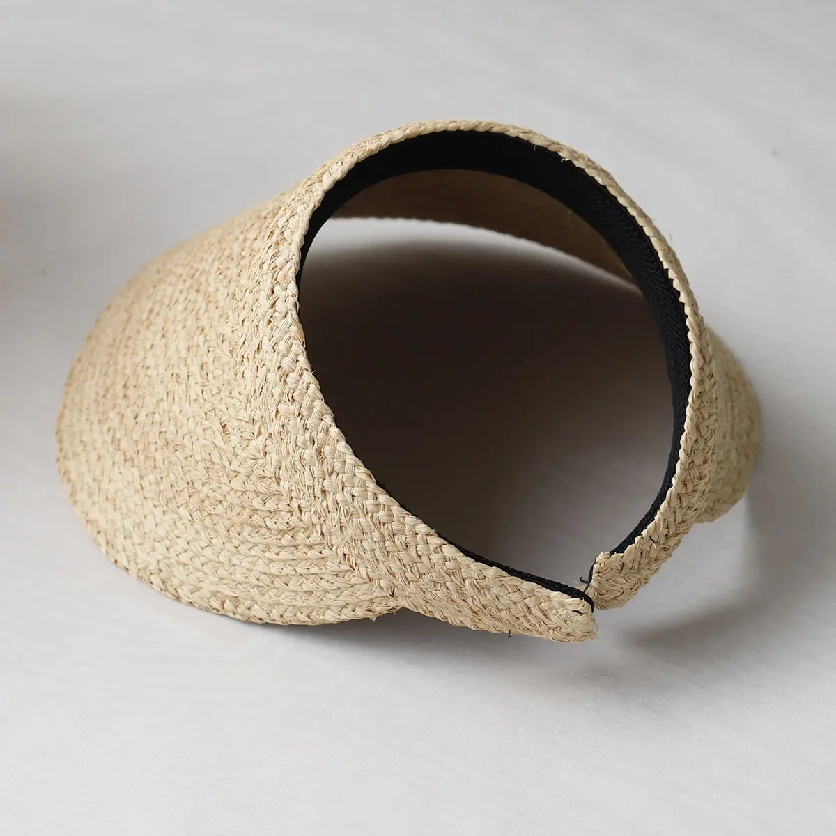 New 2024 sun protection Simplicity caps rafia sun hat visor hat straw hat panama for girls Women's summer hat Beach picture hats