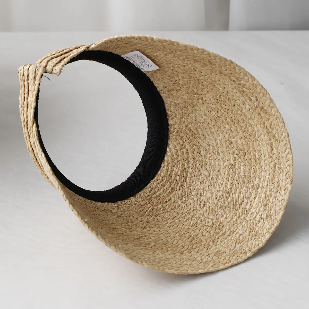 New 2024 sun protection Simplicity caps rafia sun hat visor hat straw hat panama for girls Women's summer hat Beach picture hats