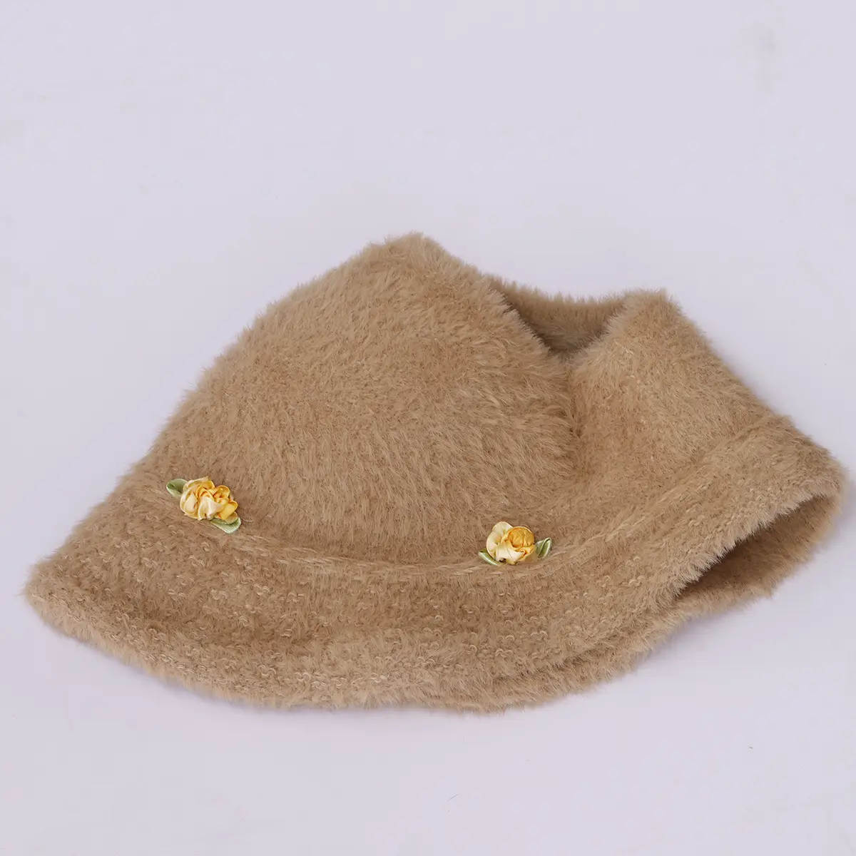 2024 Winter crochet hat warm Vintage women's hat Woolen Hat Women's Personalized handmade hat Hat Knitted Fisherman Bucket Hats