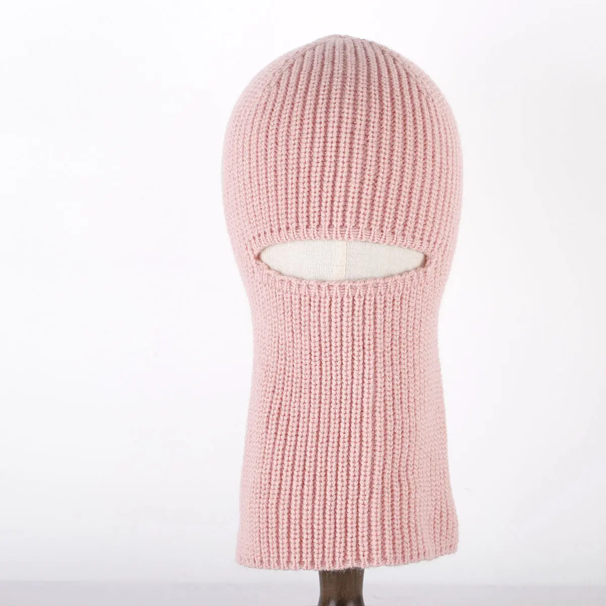 2023 suit sonw warm hat mask hat Big caps Candy colored wool hat Knitted hat skiing cap Big hat y2k warm hat Thick gentle hat