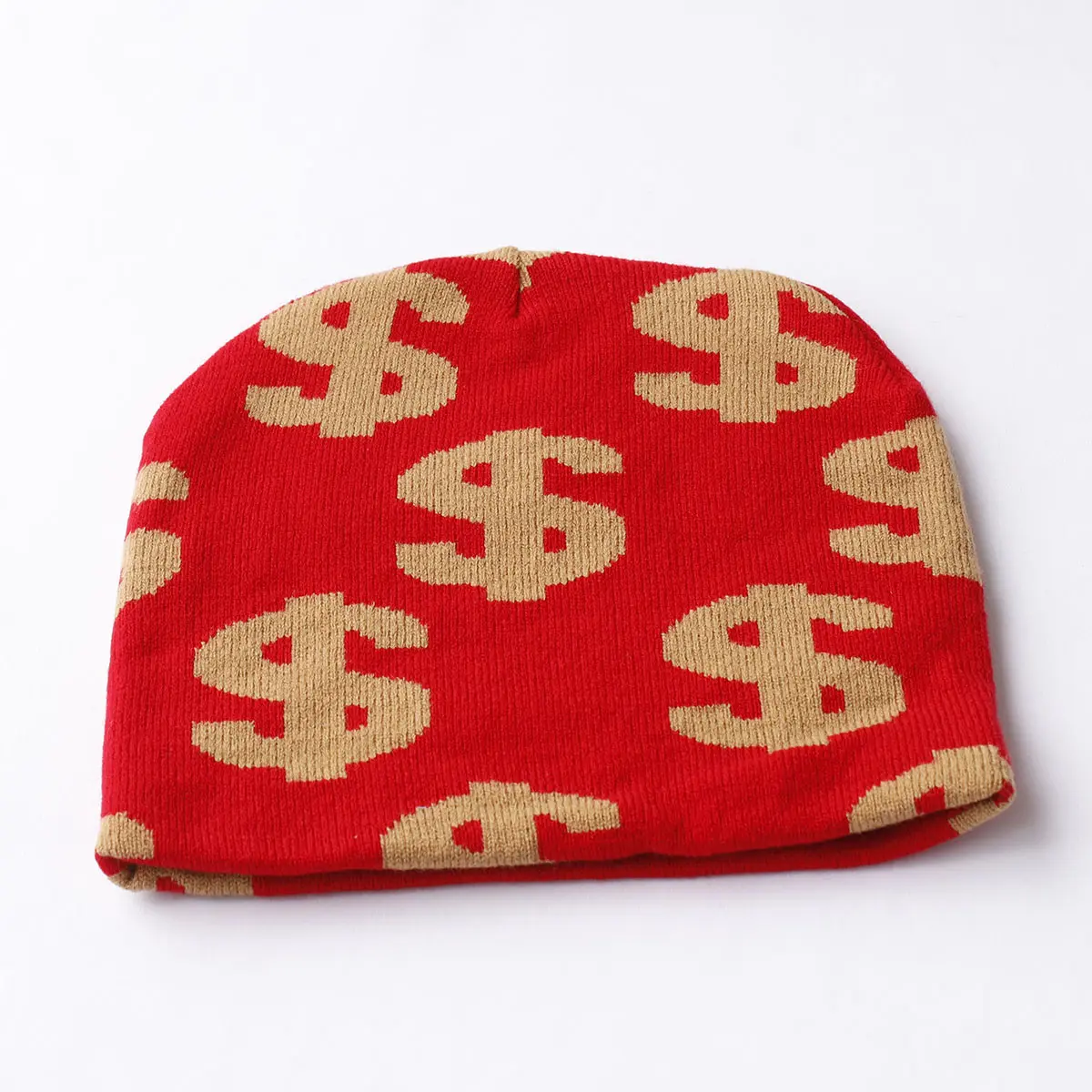 Coin Fun hatSki cap new cool popular winter knitted Toddler beanie hats Embroidery Knitted Hat y2k acrylic hip hop dice hat caps