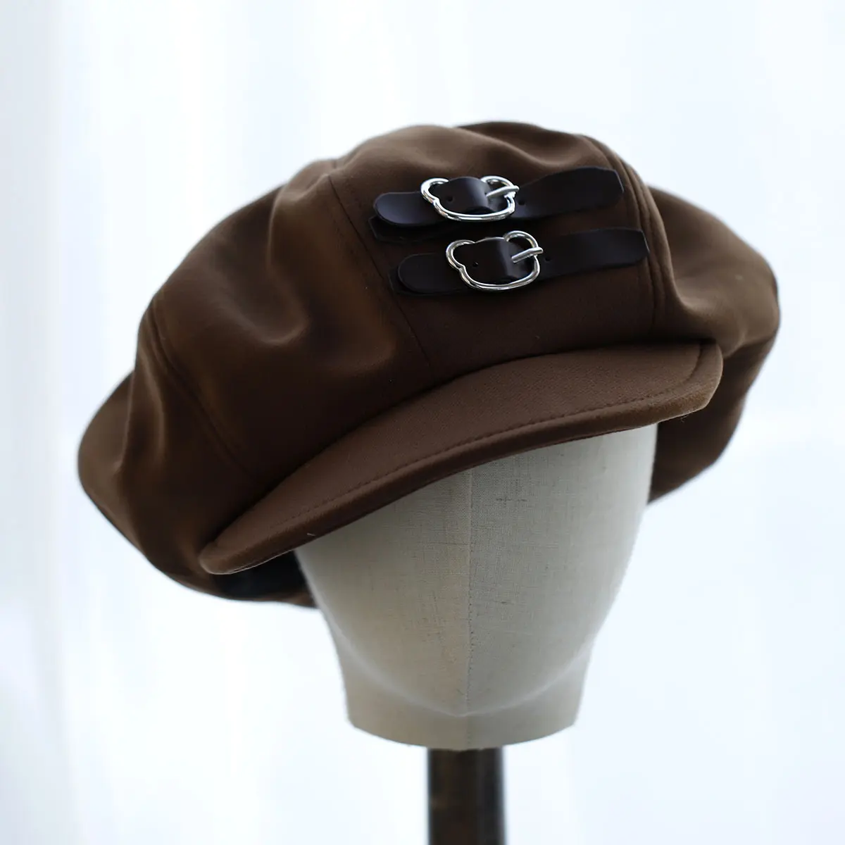 2023 big cap newsboy cap Korean hat Women's hat Spicy Girl Style Beret cap Ladies hat Winter hat maillard style Octagonal cap