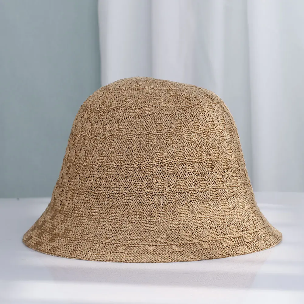 2022 NEW Womens Straw Hats  Panamas UV Protection Sun Visor Beach Hats Women Visors Foldable Female Women's summer hat