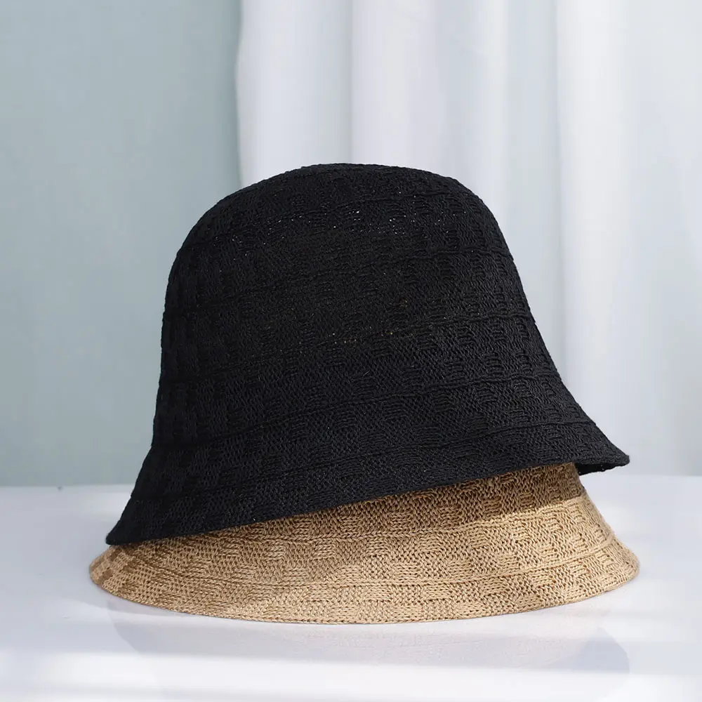 2022 NEW Womens Straw Hats  Panamas UV Protection Sun Visor Beach Hats Women Visors Foldable Female Women's summer hat