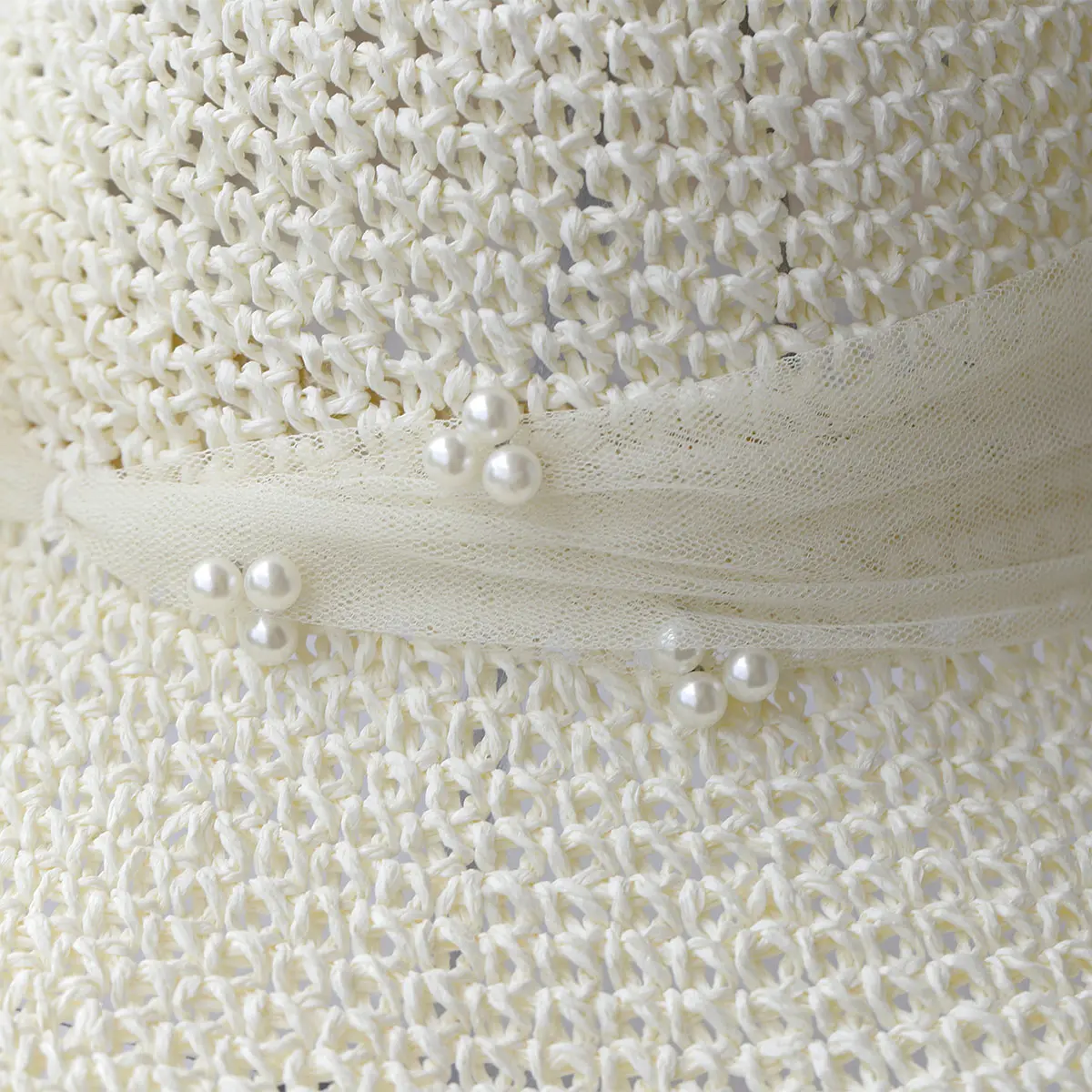 2024 New fashion Style bucket hat Multicolor Foldable Sun Crochet Hat For Beach, Travel And Vacation handmade straw hat