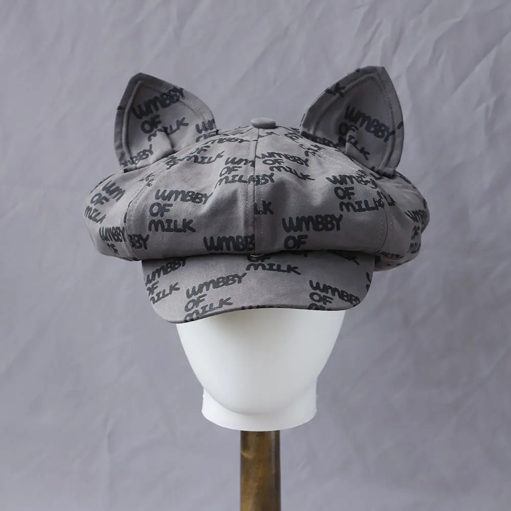 2025 NEW cool fashion y2k Hot Girl Rabbit Ears Cowboy Beret Hat Hip Hop Cap Women Men Party Team Baseball Cap