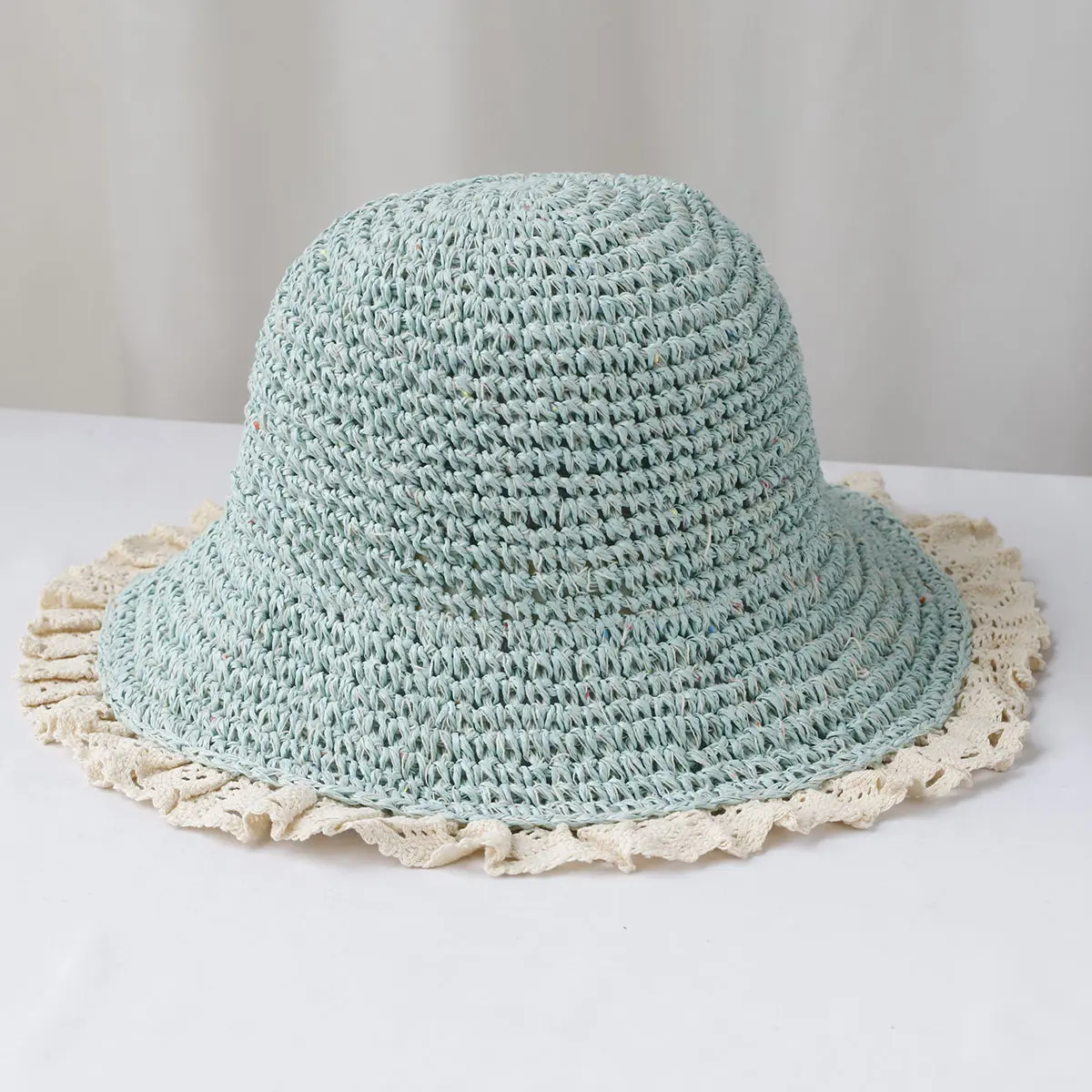 NEW Women Sun Hat Wide Large Brim Beach Hats Womens Summer Straw Hat Foldable Sun Hat Chapeau Femme Beach UV Protection Cap