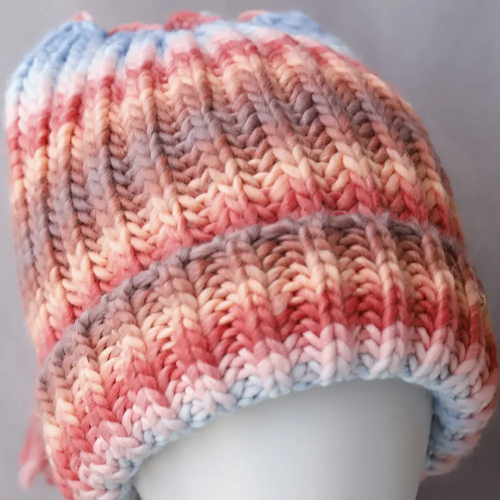 2025 new Y2K Knitted Hooded Caps Winter Balaclava Hats Women Outdoor Warmer Drawstring Hats One-piece Neck Collar Beanies Cap