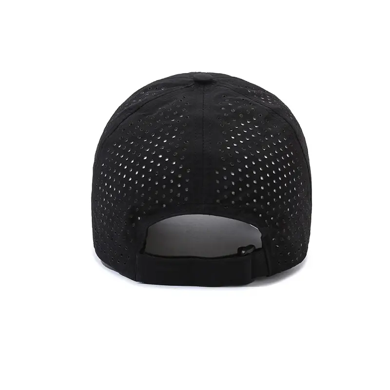 Summer Quick Drying Baseball Caps for Men Mesh Breathable Solid Color Peaked Hats Unisex Outdoor Sports Sunshade Duck Tongue Cap