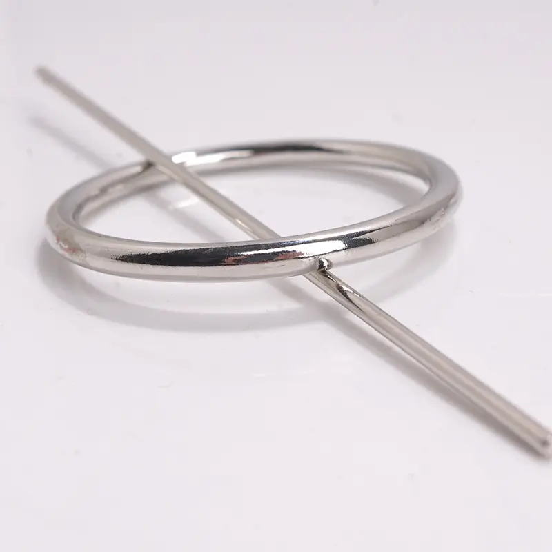 Vintage Round Hair Clip Women Metal Circle Hair Jewelry Hair Hairpin Tiara Girls Hair Accessories