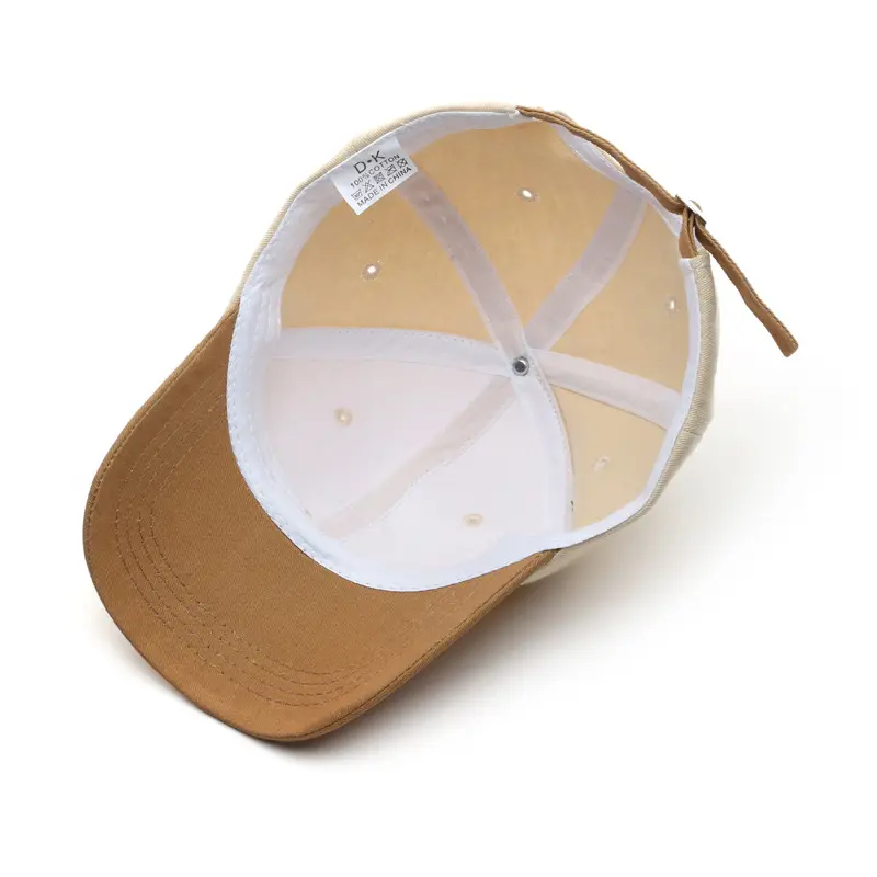 Letter C Baseball Cap for Women Men Contrast Embroidered Snapback Hat Summer Outdoor Adjustable Couple Sun Hats