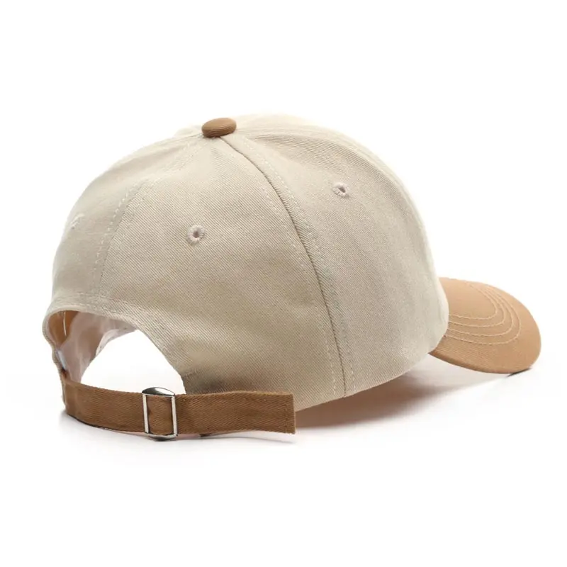 Letter C Baseball Cap for Women Men Contrast Embroidered Snapback Hat Summer Outdoor Adjustable Couple Sun Hats