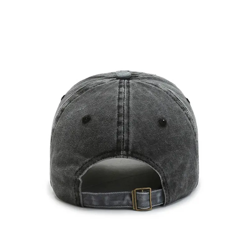 Retro Embroidery Letter Baseball Caps for Men Women Fashion Patchwork Washed Cotton Snapback Hats Hip Hop Outdoor Sunshade Hats