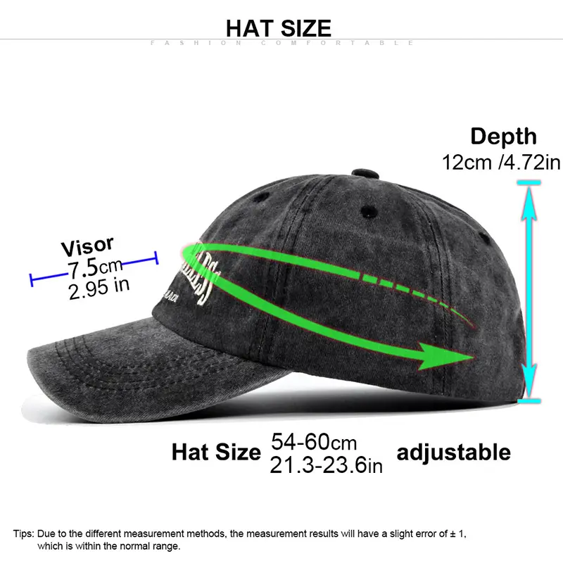 Letter Embroidery Washed Cotton Unisex Baseball Caps For Women Men Wide Brim Sun Hats Visor Caps