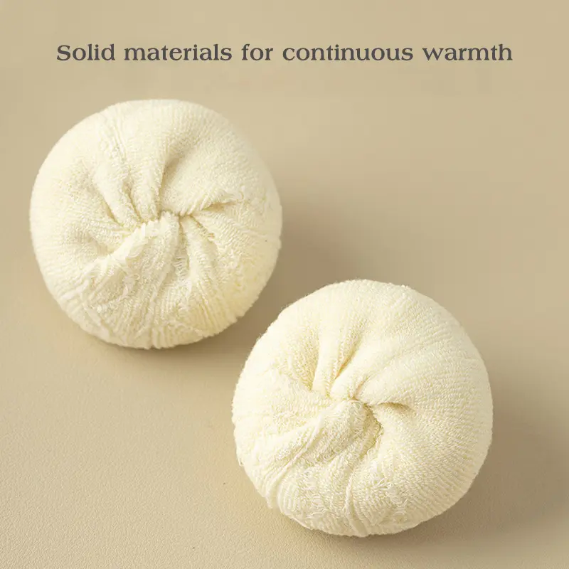 Solid Color Warm Terry Socks for Women Autumn Winter Thicken Plush Middle Tube Socks Home Floor Long Socks Girl Footwear
