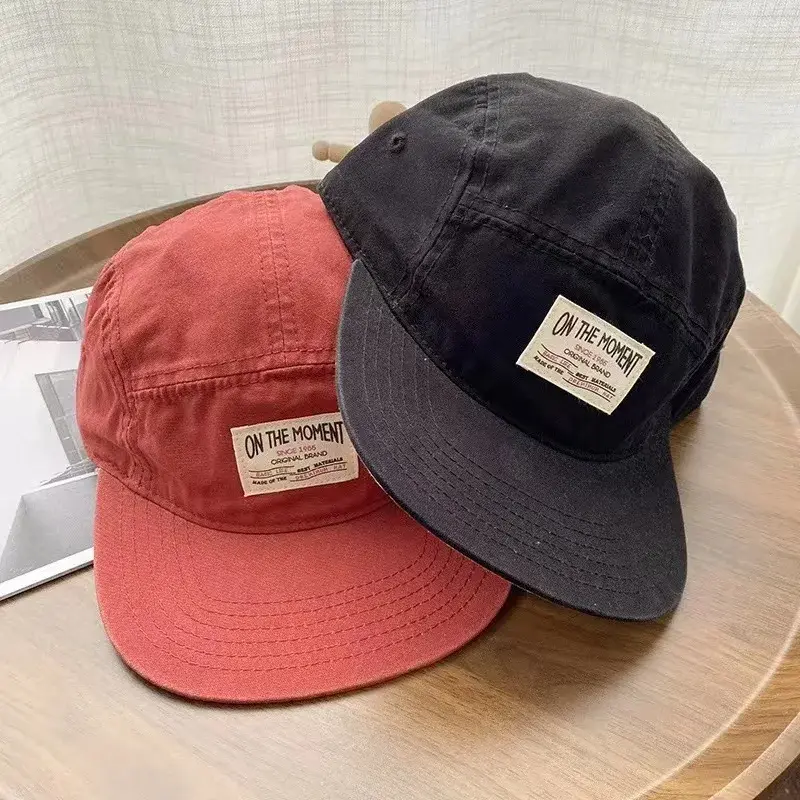 Japanese Quick Drying Baseball Caps for Man Women Summer Thin Breathable Sun Visors Retro Short Snapback Hats