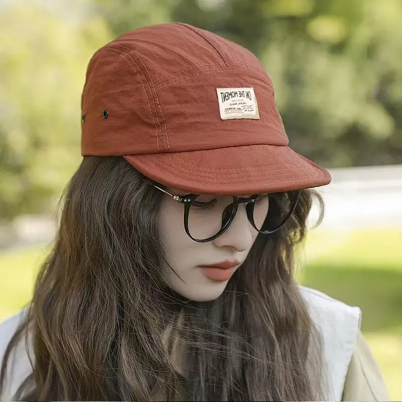 Japanese Quick Drying Baseball Caps for Man Women Summer Thin Breathable Sun Visors Retro Short Snapback Hats