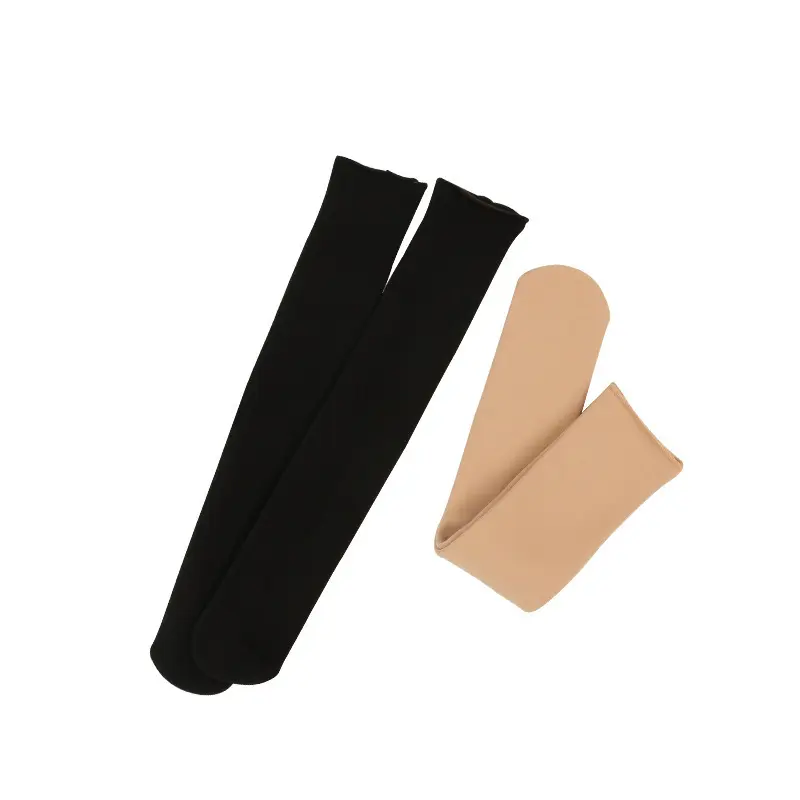 Winter Women Warm Long Socks Thicken Thermal Snow Socks Plus Velvet Lady Girls Casual Home Floor Sock Solid Color Keen Socks