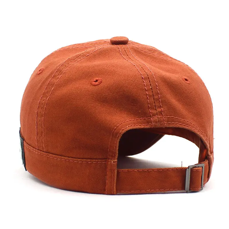 Short Brim Baseball Caps for Man Adjustable Simple Solid Color Sunshade Duck Tongue Caps Women Outdoor Sports Sun Visor Hats