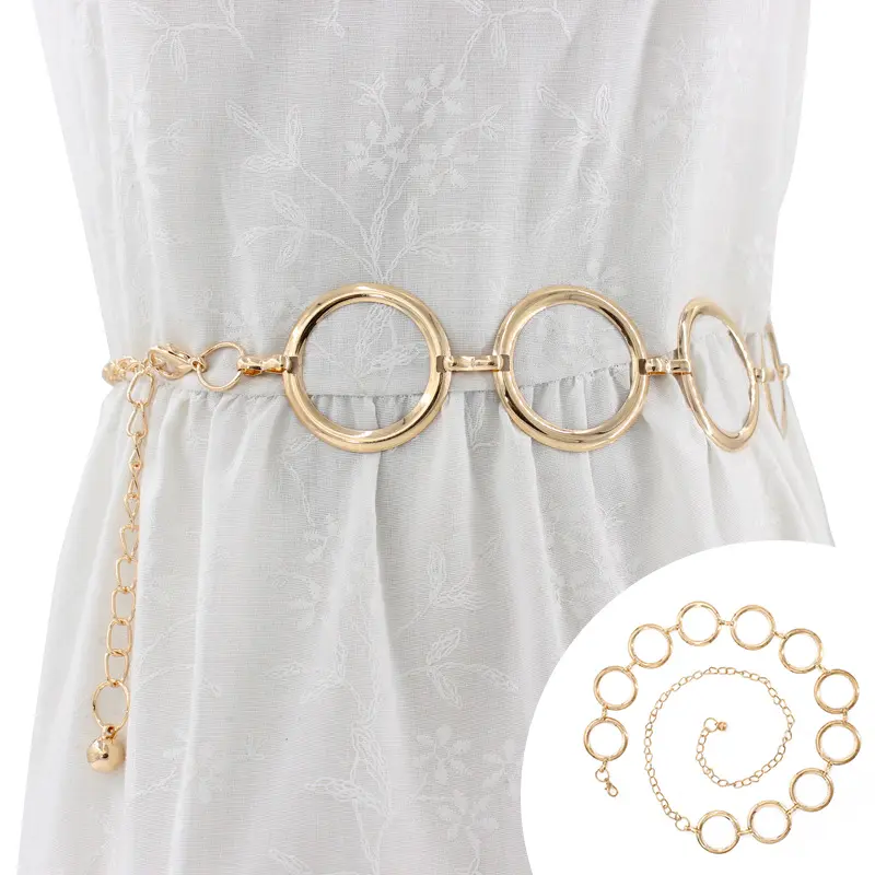 Elegant Women Pearl Belt Waist Belt Elastic Buckle Pearl Chain Belt Female Girls Dress Crystal Strap