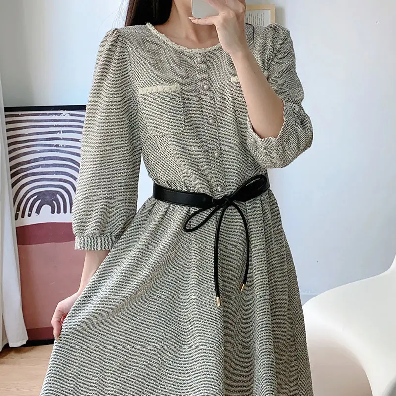 Fashion Knotted Waistband for Women Solid Color PU Leather Thin Belts Simple Lady Coat Sweater Decorative Straps Girdle