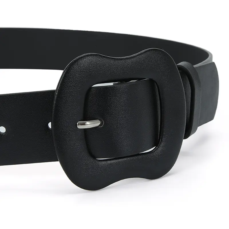 Candy Color Wide Belts For Women Lady Simple Pin Buckle PU Leather Adjustable Waistband Female Dress Coat Jeans Decor Straps
