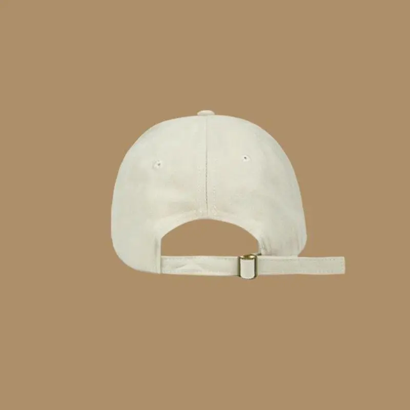 Cute Cartoon Embroidery Baseball Caps for Women Summer Cotton Adjustable Snapback Hats Streetwear Girl Sunscreen Duckbill Hats
