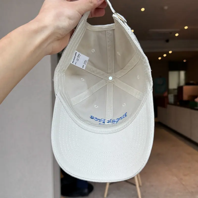 Fashion Letter Embroidery Baseball Caps for Women Cotton Adjustable Snapback Duck Tongue Caps Outdoor Sports Sunscreen Hats