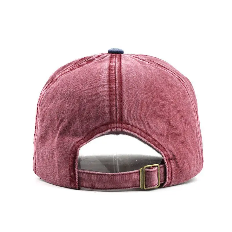 Retro Patchwork Letter Baseball Caps for Men Women Fashion Hip Hop Snapback Hats Outdoor Sports Sunscreen Peaked Hats