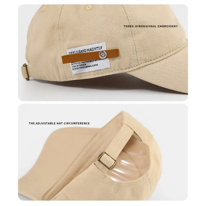 Retro Solid Color Baseball Caps for Women Men Spring Summer Cotton Adjustable Snapback Hats Outdoor Sunscreen Duck Tongue Caps