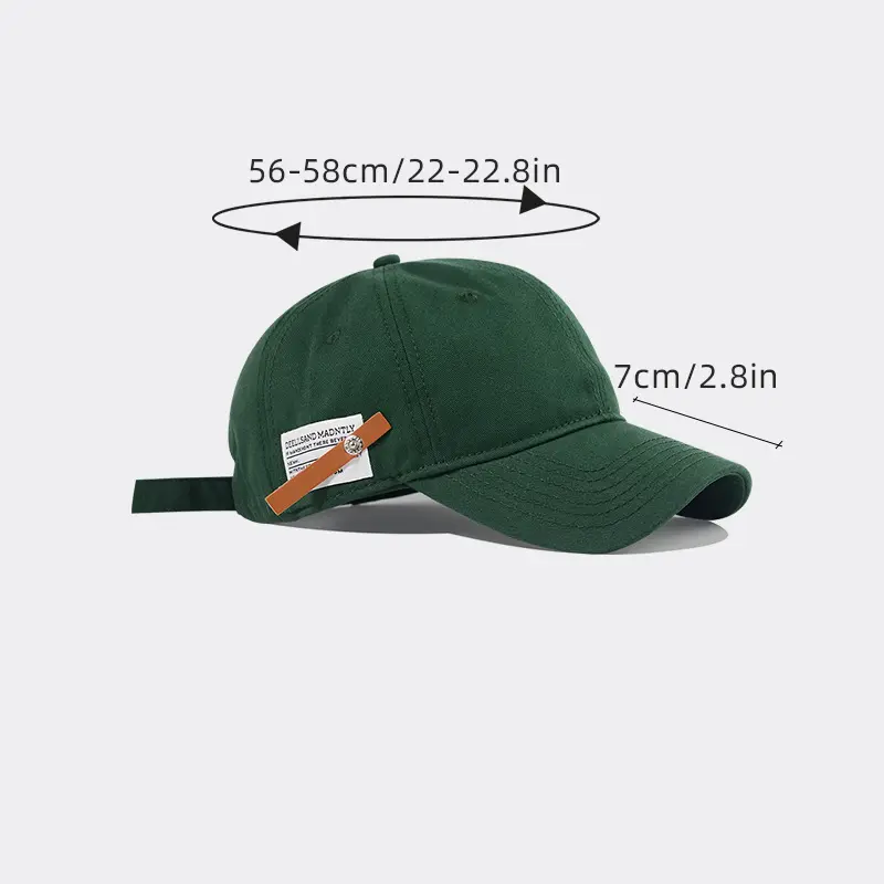 Retro Solid Color Baseball Caps for Women Men Spring Summer Cotton Adjustable Snapback Hats Outdoor Sunscreen Duck Tongue Caps