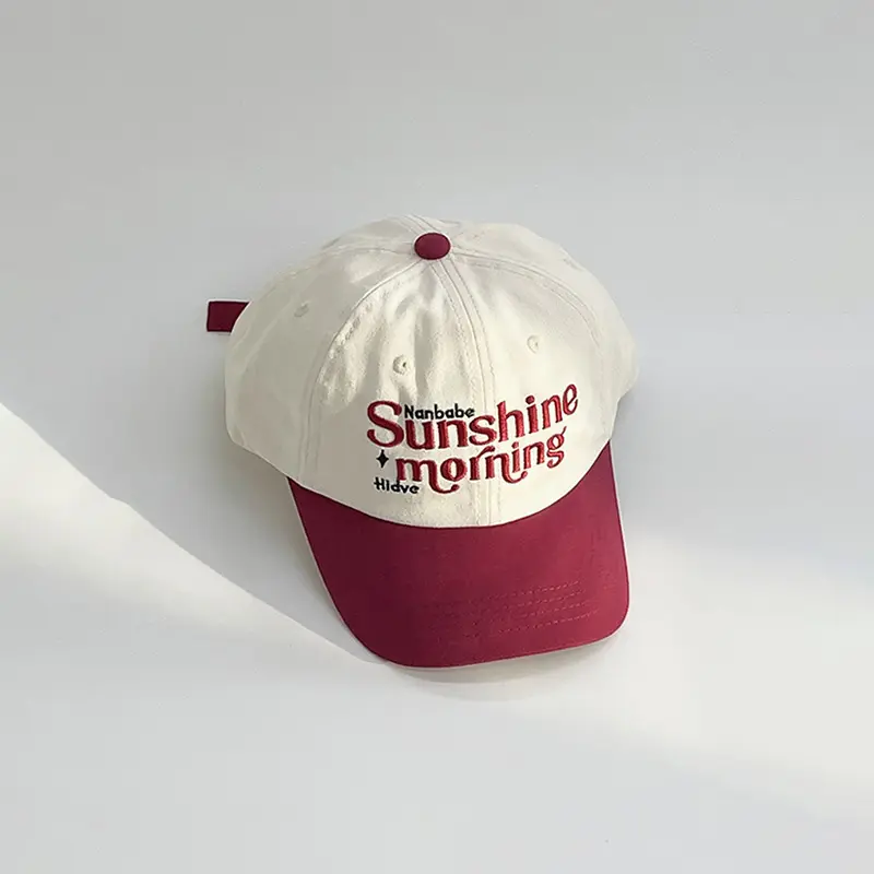 Retro Patchwork Letter Baseball Caps for Women Men Fashion Hip Op Duck Tongue Caps Cotton Outdoor Sports Sunscreen Peaked Hats