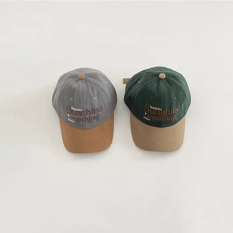 Retro Patchwork Letter Baseball Caps for Women Men Fashion Hip Op Duck Tongue Caps Cotton Outdoor Sports Sunscreen Peaked Hats
