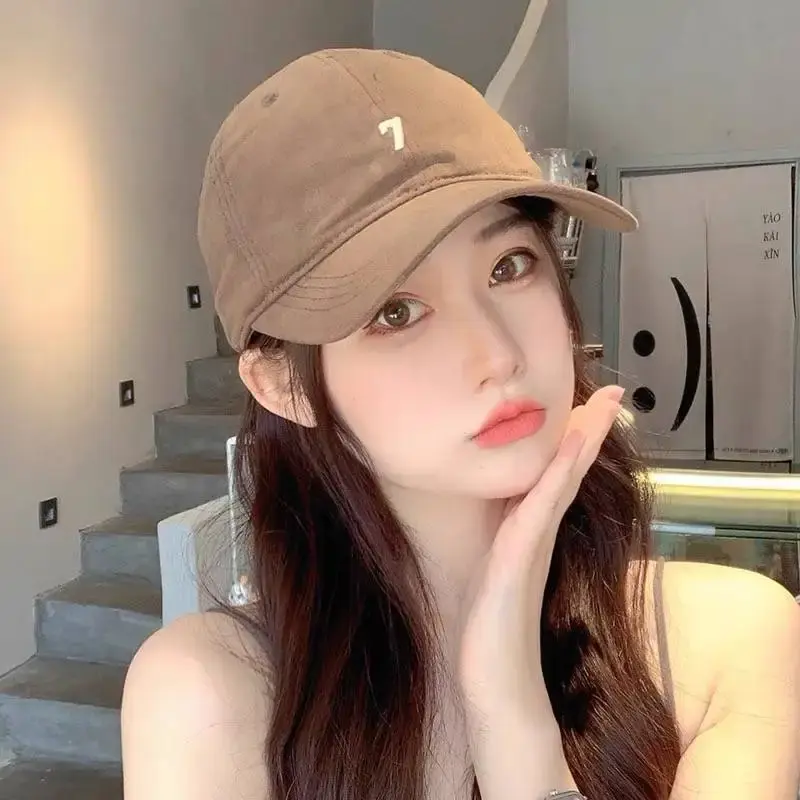 Number Embroidery Baseball Caps for Men Women Streetwear Hip Hop Soft Top Snapback Hats Outdoor Sports Sunshade Peaked Hats