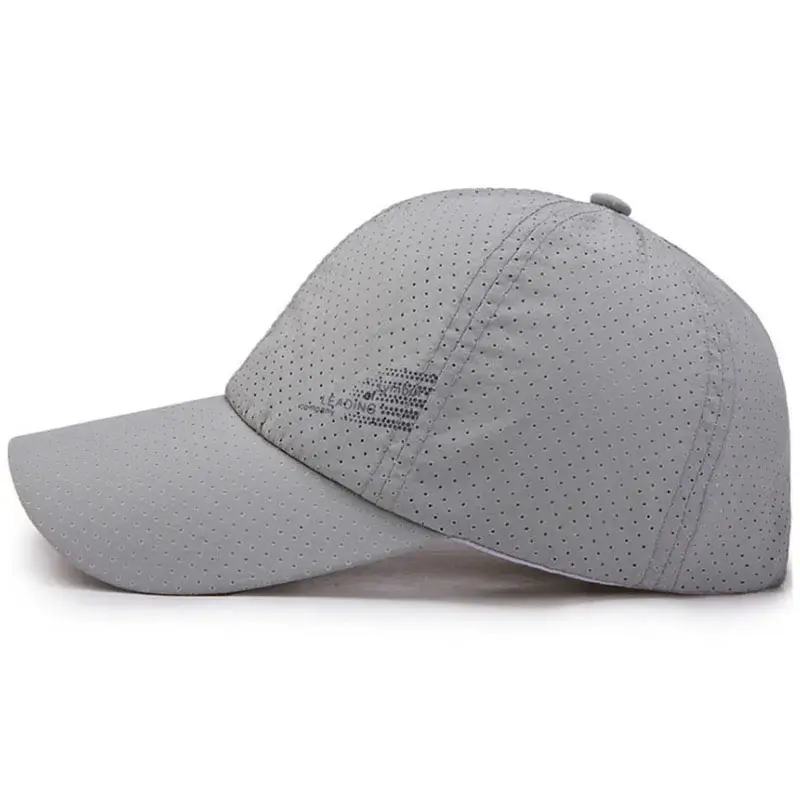 Summer Breathable Sun Hats for Men Women Letter Quick Dry Thin Sports Hats Solid Color Adjustable Outdoor Sun Visor Hats