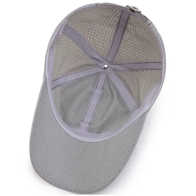 Summer Breathable Sun Hats for Men Women Letter Quick Dry Thin Sports Hats Solid Color Adjustable Outdoor Sun Visor Hats