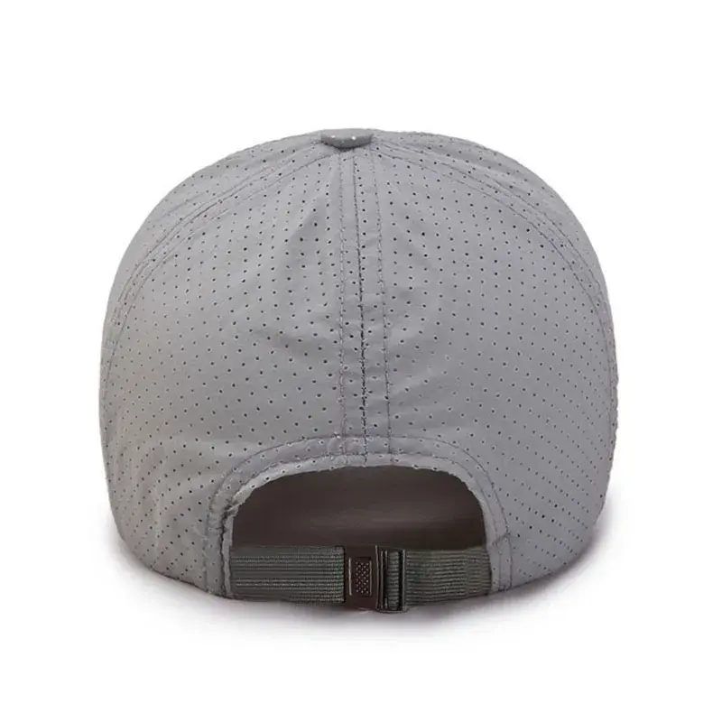 Summer Breathable Sun Hats for Men Women Letter Quick Dry Thin Sports Hats Solid Color Adjustable Outdoor Sun Visor Hats