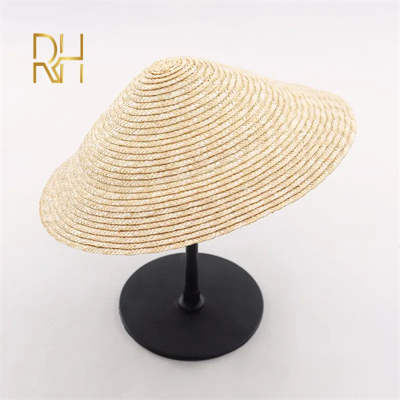 New Stylish Wholesale Coolie Wheat Straw Bamboo Cone Sun Hat Garden Farmer Fishing Cap With Windproof Rope outdoor travel hat