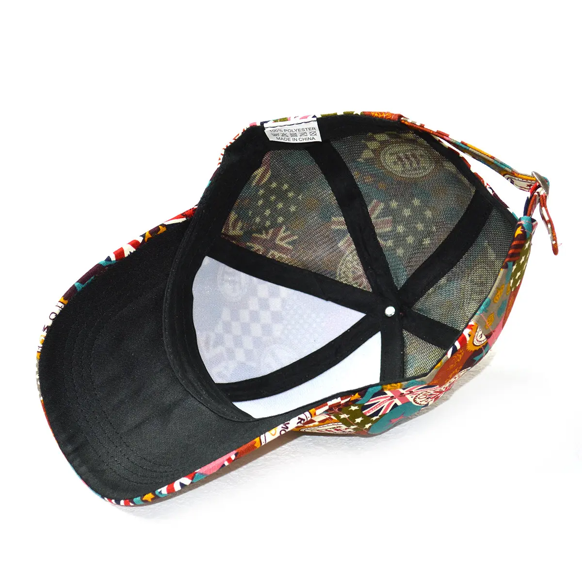 Women Autumn Personality Trend Graffiti Print Baseball Cap British Fashion Sun Irregular Casual Hat
