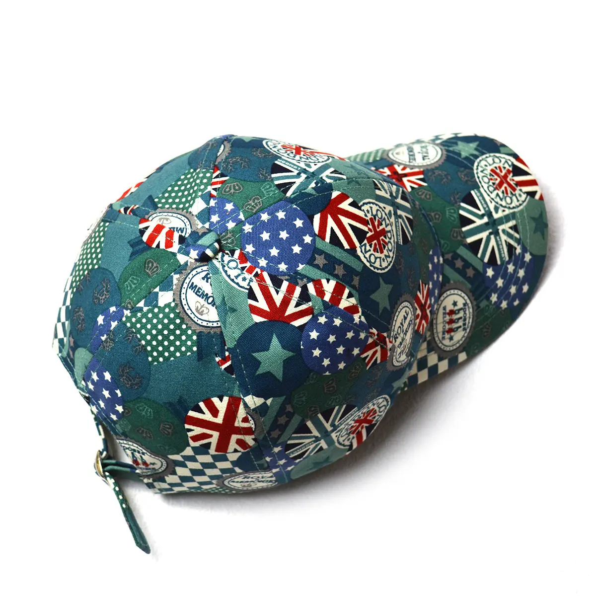Women Autumn Personality Trend Graffiti Print Baseball Cap British Fashion Sun Irregular Casual Hat