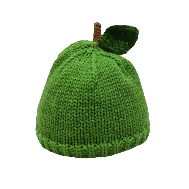 New Sweet Fruit Lemon Grape Pineapple Hat Handmade Knit Girls Cute Handcraft Versatile Casual Beanie Caps