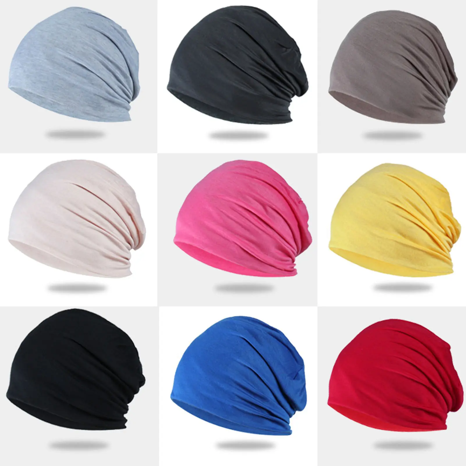Breathable Pile Cap For Men And Women Spring Summer Outdoor Sun Hat Fashionable Thin Solid Color Toe Cap Trendy Simple Toques