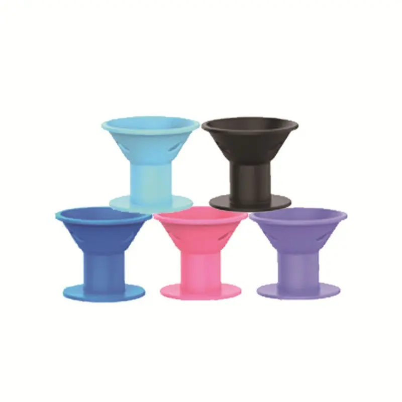 2/10/20/40pcs Rubber Hair Curlers Silicone Heatless Hair Rollers For Women Hairdressing Salon Hair Curler DIY Hair Styling Tools