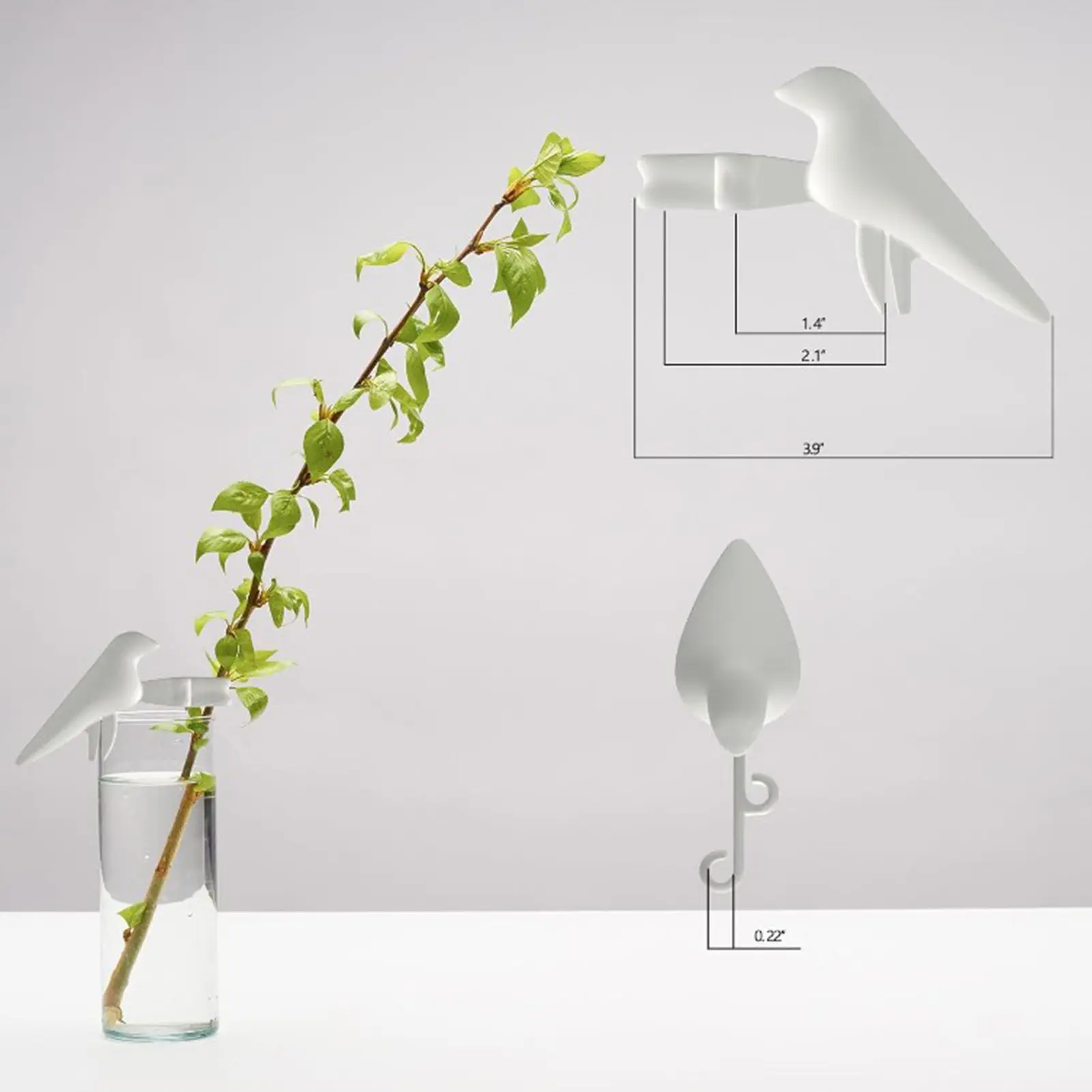 1/2pcs Plant Support Rack Creative Bird Shaped Plant Stem Support For Bow Narcissus Copper Money Grass Gardening Accessories