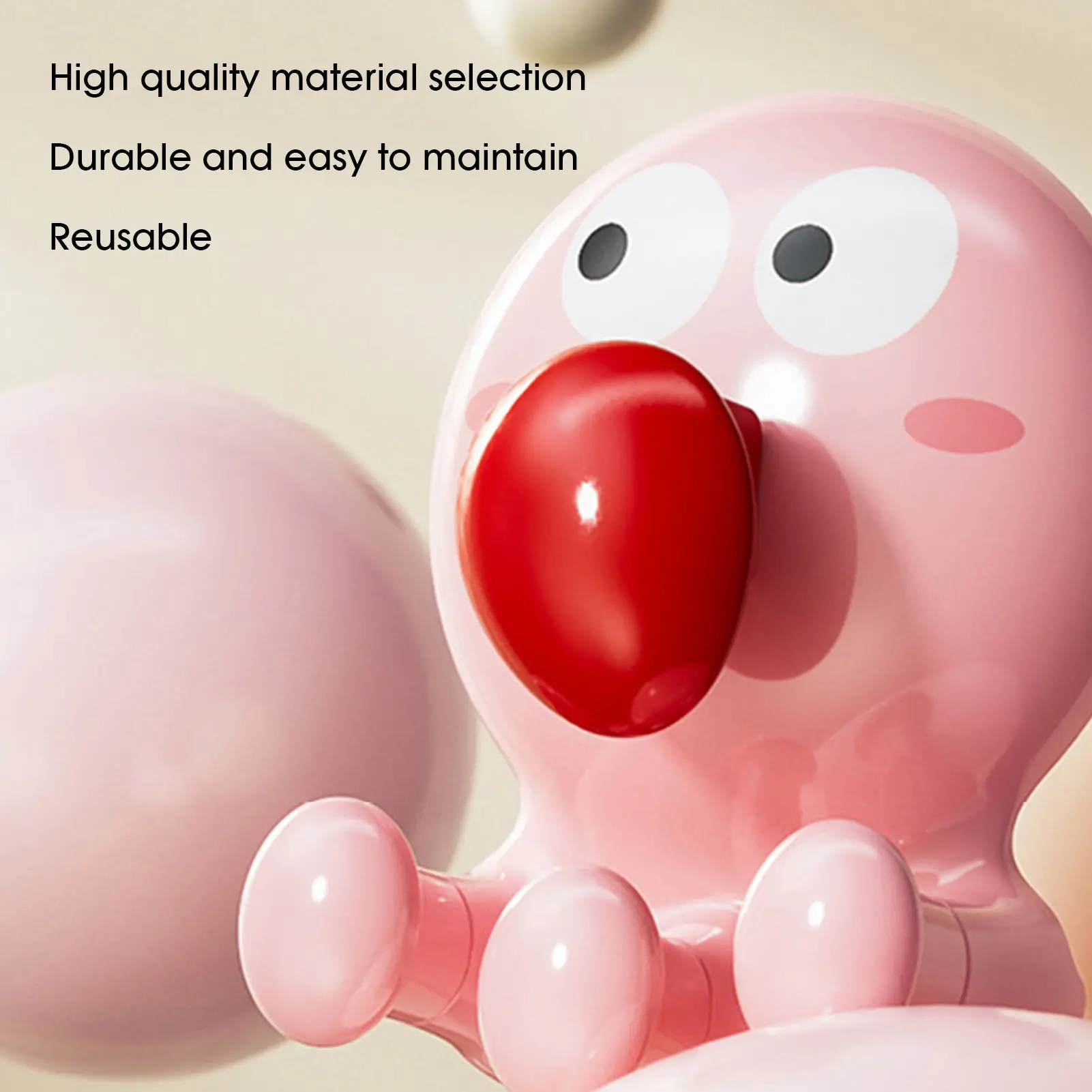 Bathroom Suction Cup Hook Cartoon Octopus Storage Hook For Towels Shower Caps Toiletries Multifunction Home Storage Hook 1pc