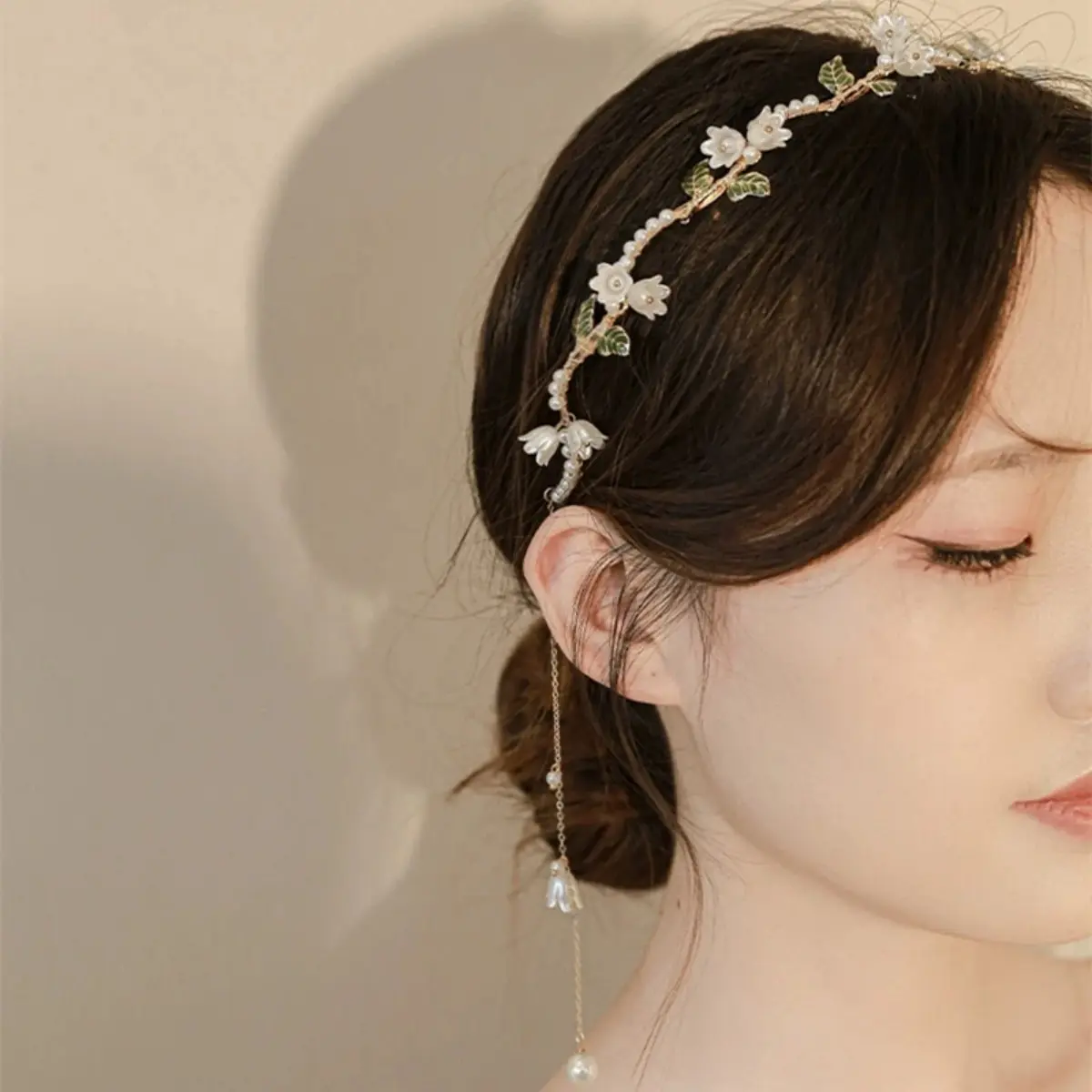 Glitter Girls Hair Hoop Korean Style Shining Rhinestone Headband Butterfly Tassel Hairpin Exquisite Jewelry Hair Accessories